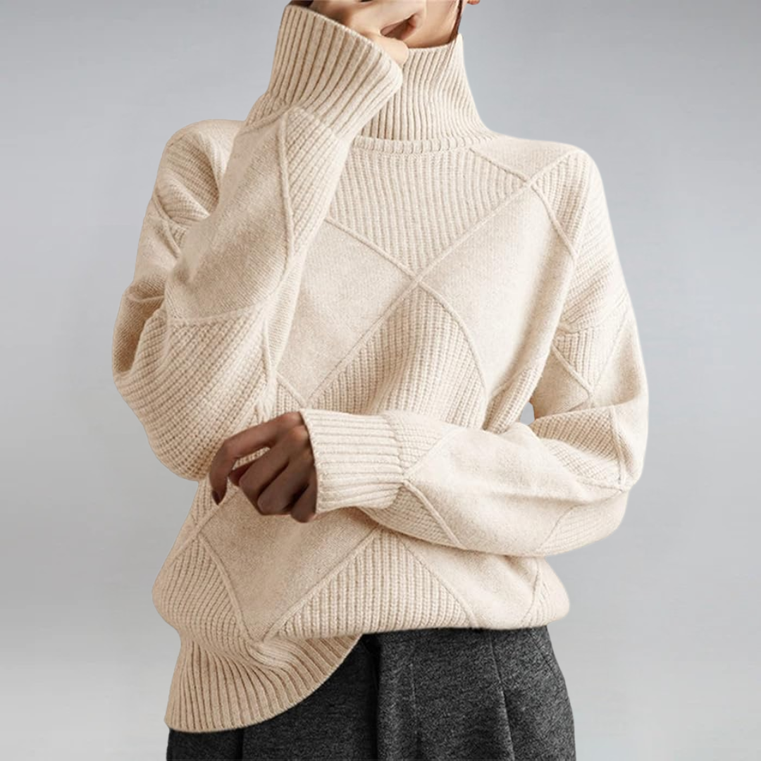 Anne | Premium Roll Neck Sweater