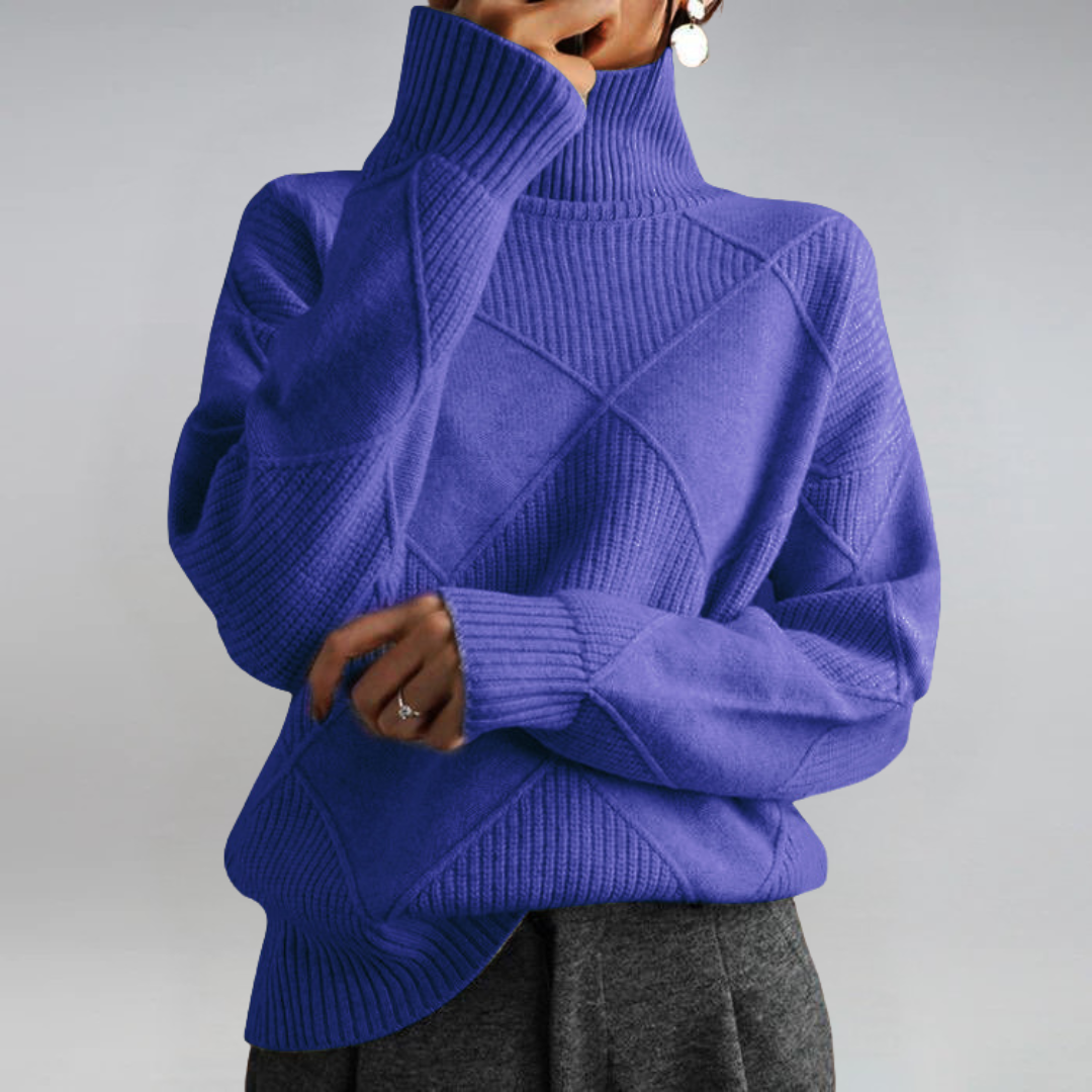 Lauren | Opulent Cashmere Turtleneck Sweater