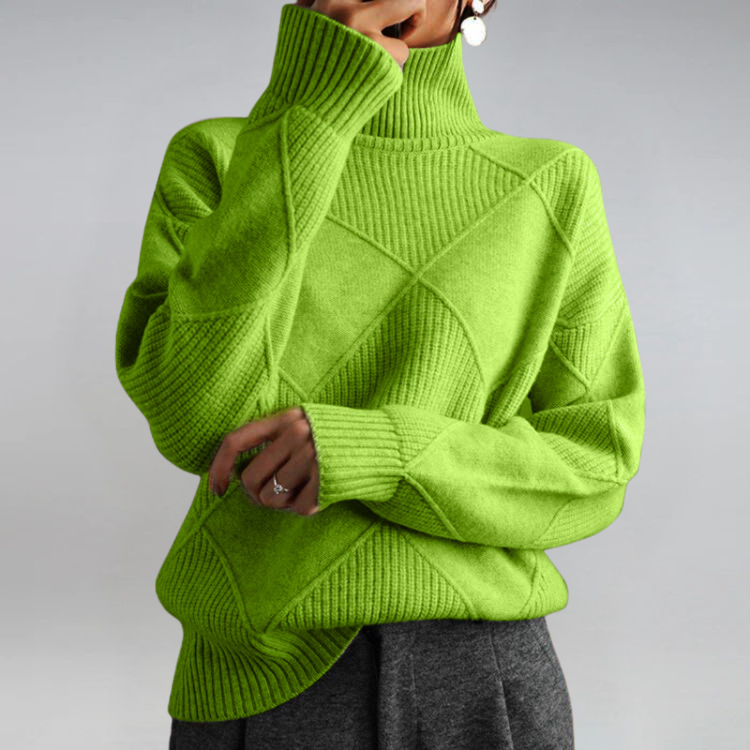Lauren | Opulent Cashmere Turtleneck Sweater