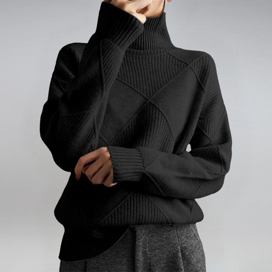 Anne | Premium Roll Neck Sweater