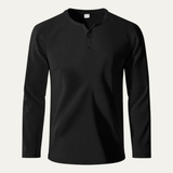 The Pinecrest Creek Men’s Casual Waffle Henley Thermal Shirt