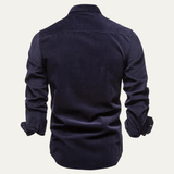 The Oaklawn Men’s Slim Fit Trendy Corduroy Shirt