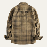 The Timbercrest Ridge Men’s Lightweight Checkered Cotton Shirt Jacket
