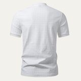 The Oakridge Hill Men’s Classic Textured Summer Polo Shirt