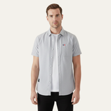 The Salerno Men’s Slim Fit Cotton Button-Up Shirt