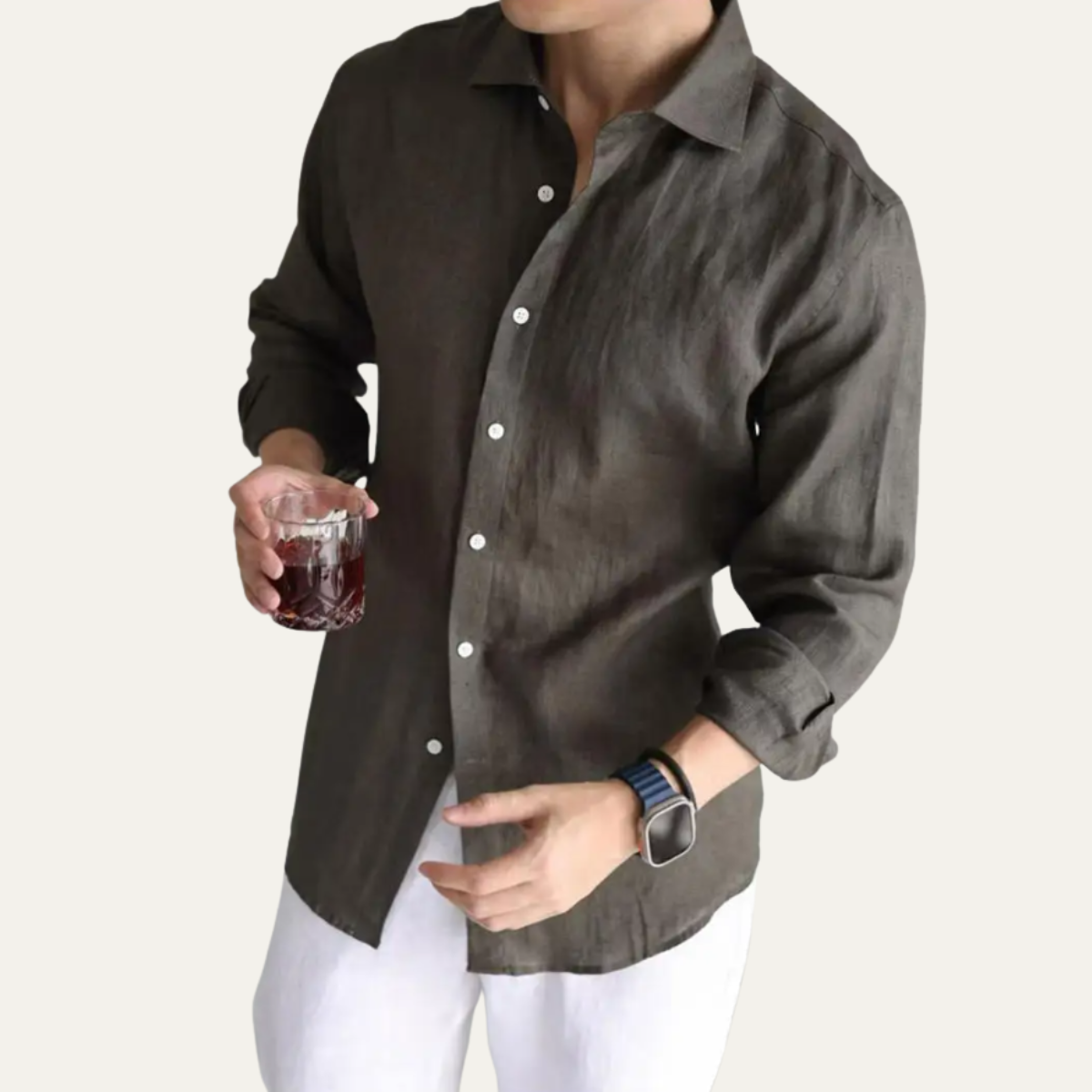 The Oakfield Men’s British Style Casual Business Shirt