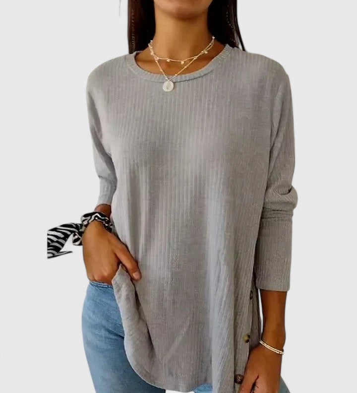 Manon | Stylish Crew Neck Blouse