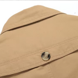 Étienne™ | Sophisticated Men's Trench Coat Featuring Quilted Accents