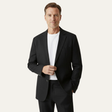 The Elmstead Men’s Solid Colour Casual Linen Blazer