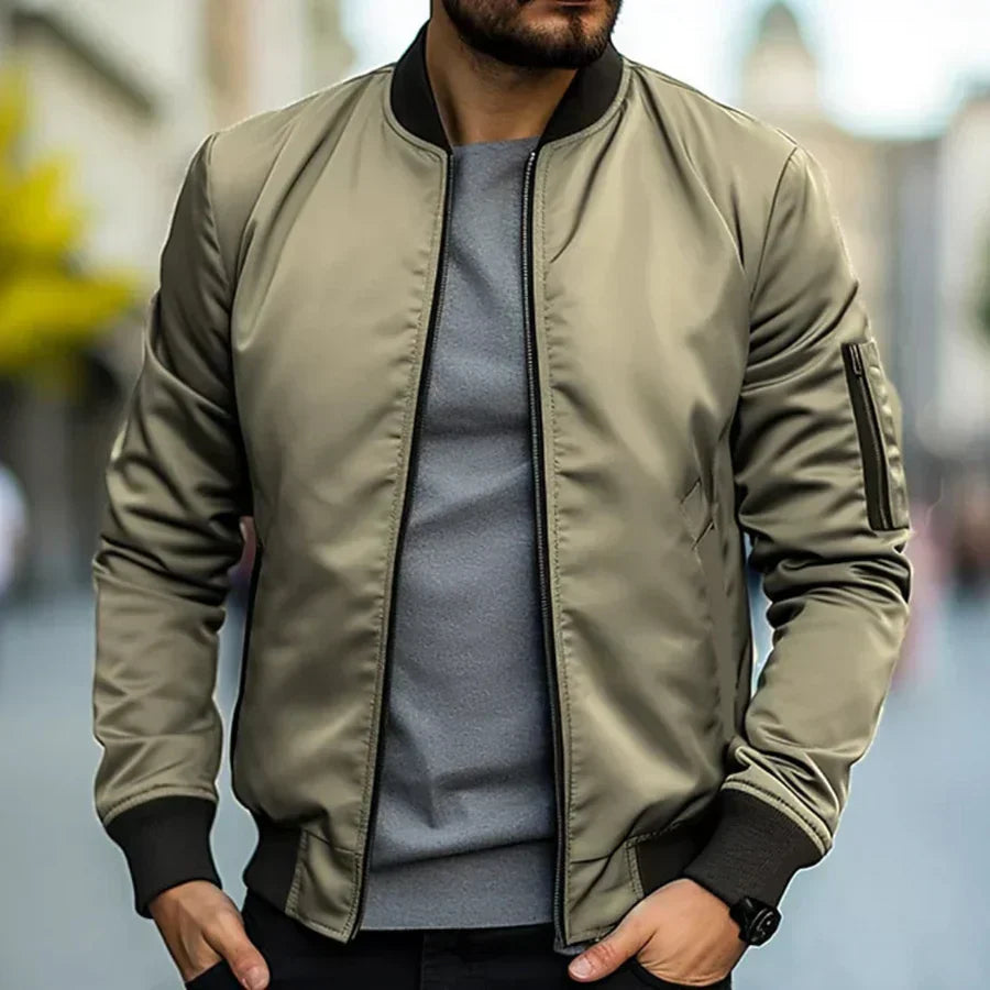 James™ | Classic Bomber Jacket