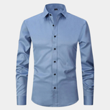 The Torcello Men’s Slim Fit Stretch Long Sleeve Dress Shirt