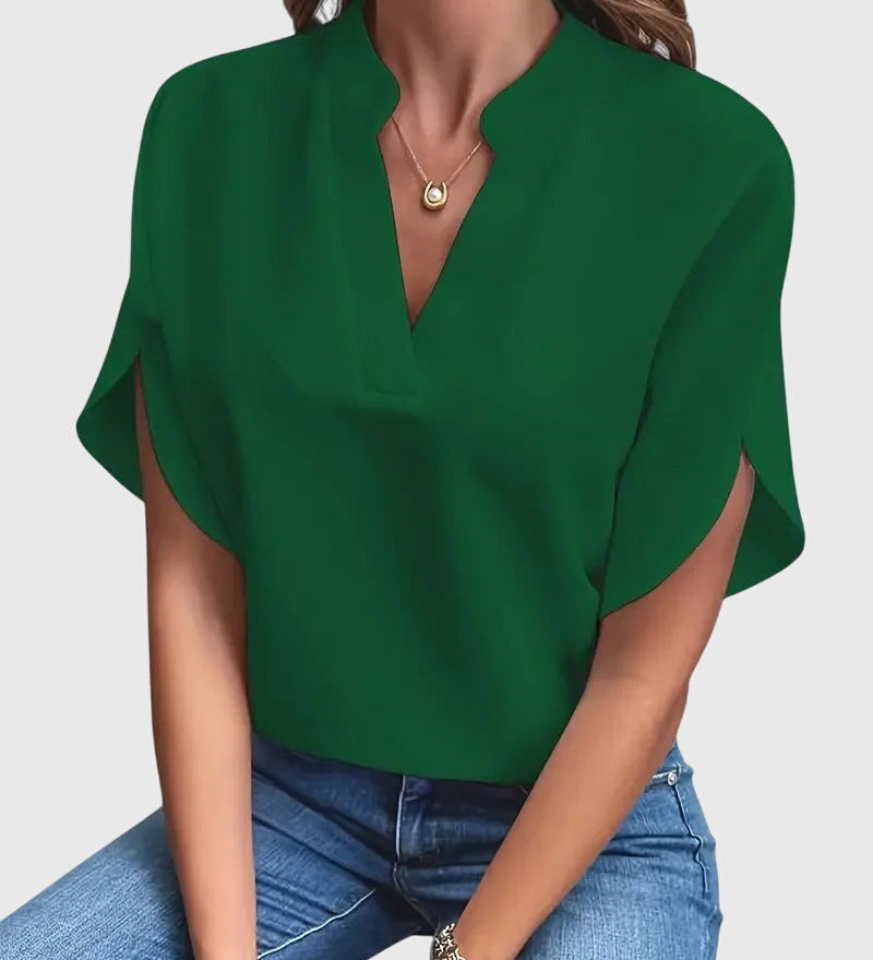 Isabelle | Luxuriously Soft V-Neck Top