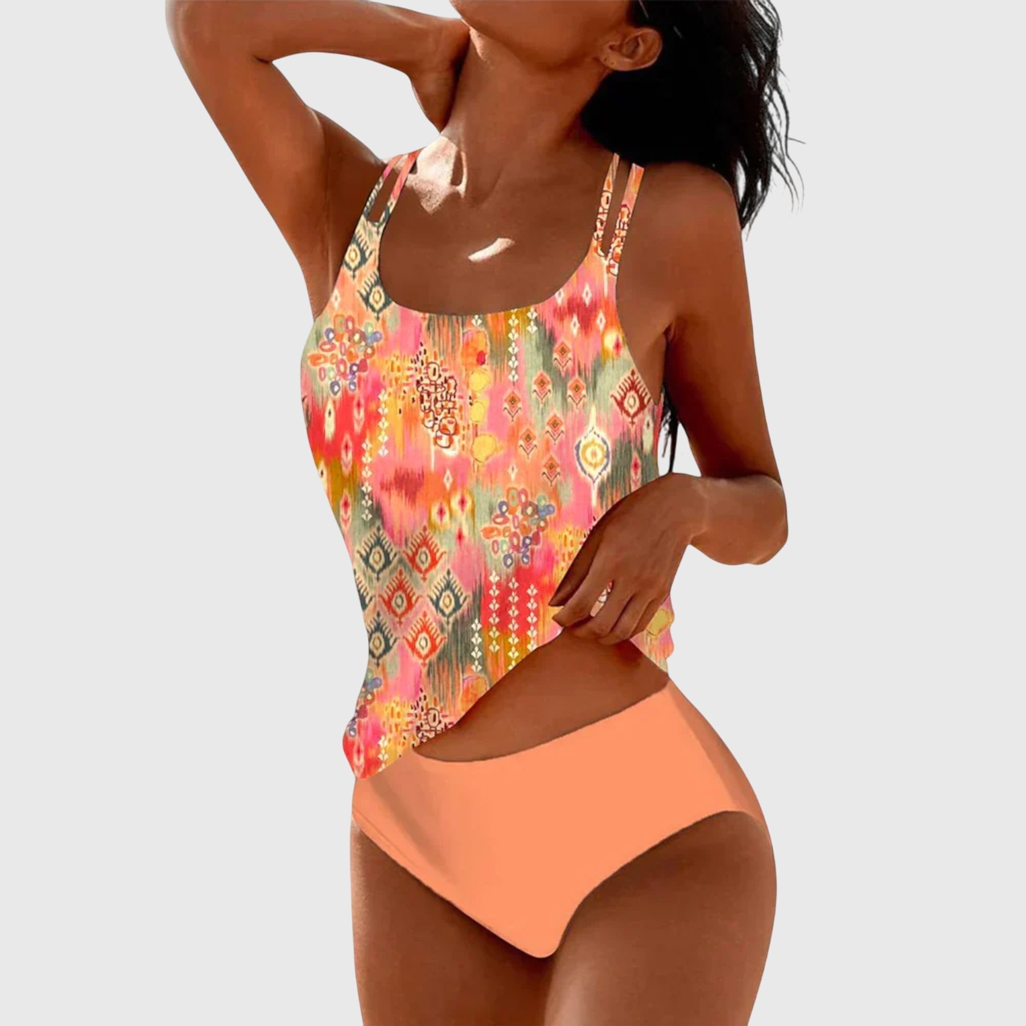 Clotilde | Two-Piece Swimwear Ensemble