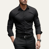 The Pantelleria Men's Elegant Solid Colour Business Shirt