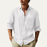 The Summerville Men’s Lightweight Button-Down Cotton Shirt
