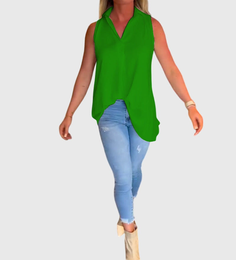 Maëlle | Sleeveless Blouse
