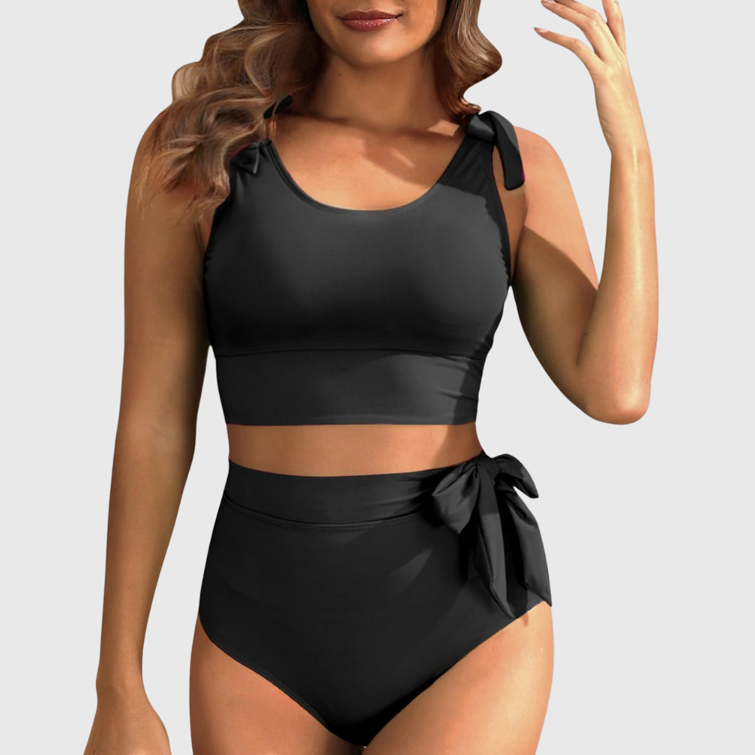Auriane | High-Waisted Two-Piece Swimwear Set
