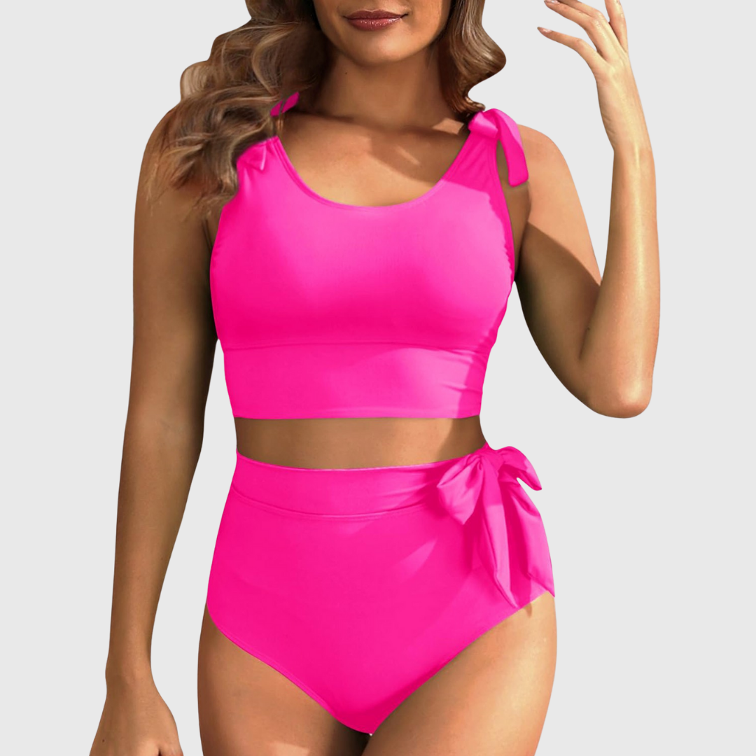 Auriane | High-Waisted Two-Piece Swimwear Set