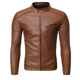 Adrien™ | Sophisticated Leather Jacket
