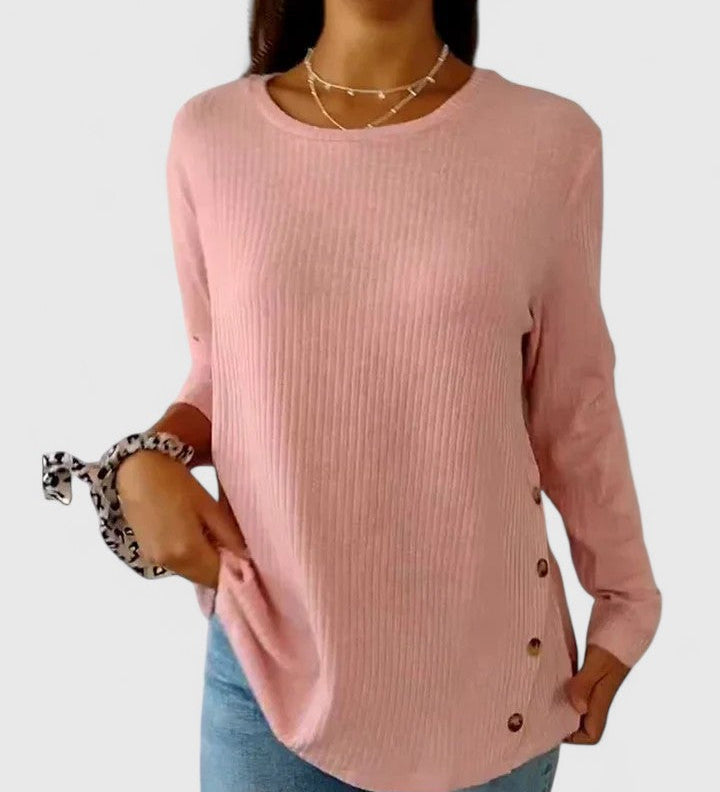 Manon | Stylish Crew Neck Blouse