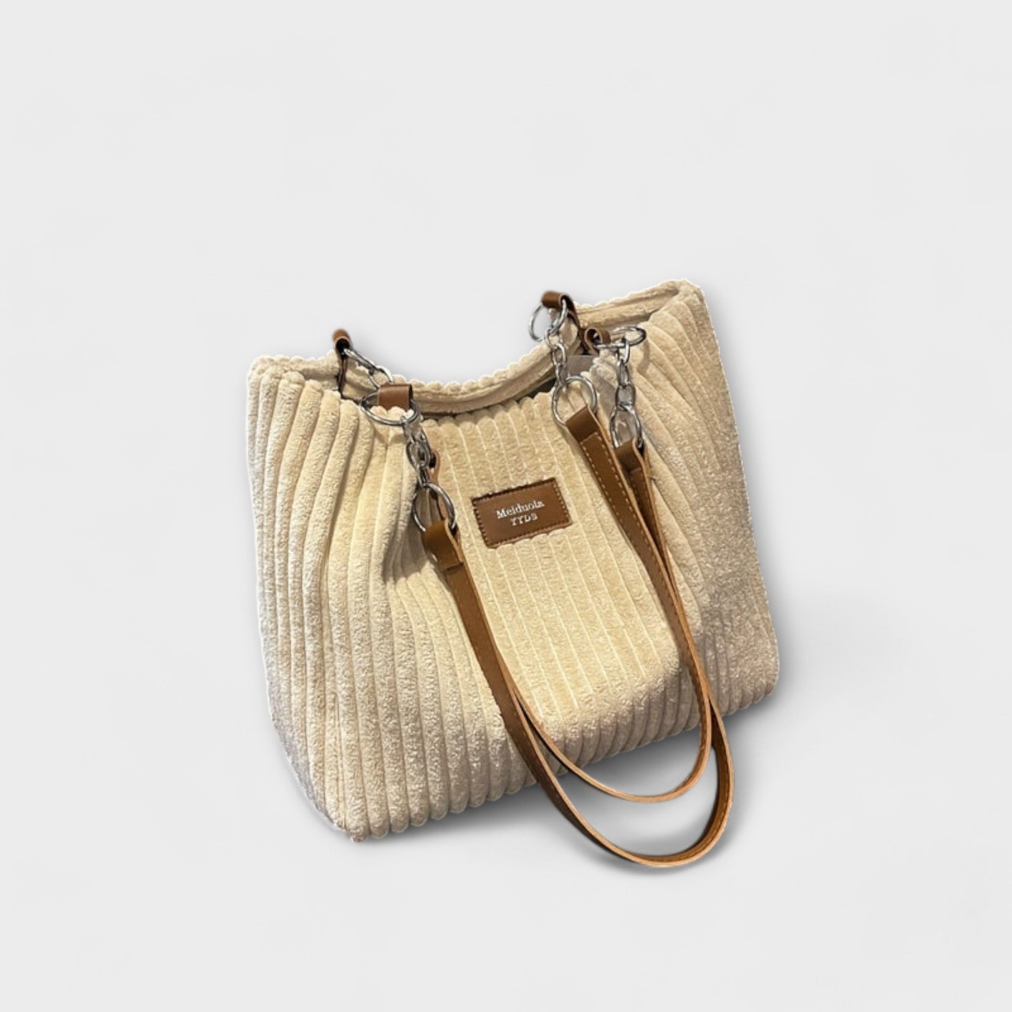 Élodiane | Plush Corduroy Shoulder Bag