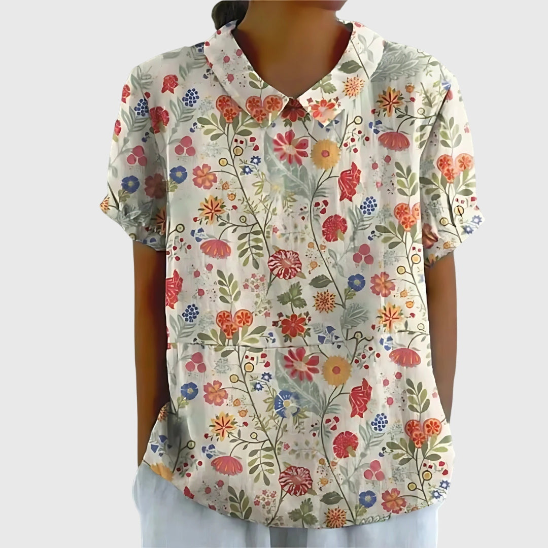 Élise | Blooming Floral Top