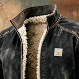 Marin | Retro-Inspired Jacket with Cozy Sherpa Lining