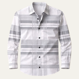 The Ashridge Men’s Classic Plaid Button-Down Casual Shirt