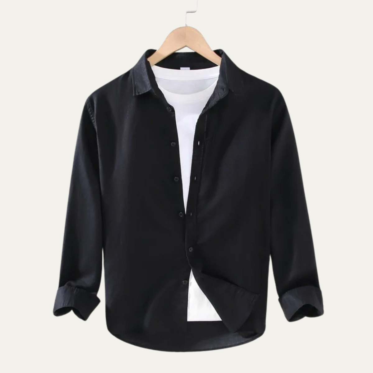 The Willowfield Men’s Summer Linen Cotton Casual Shirt