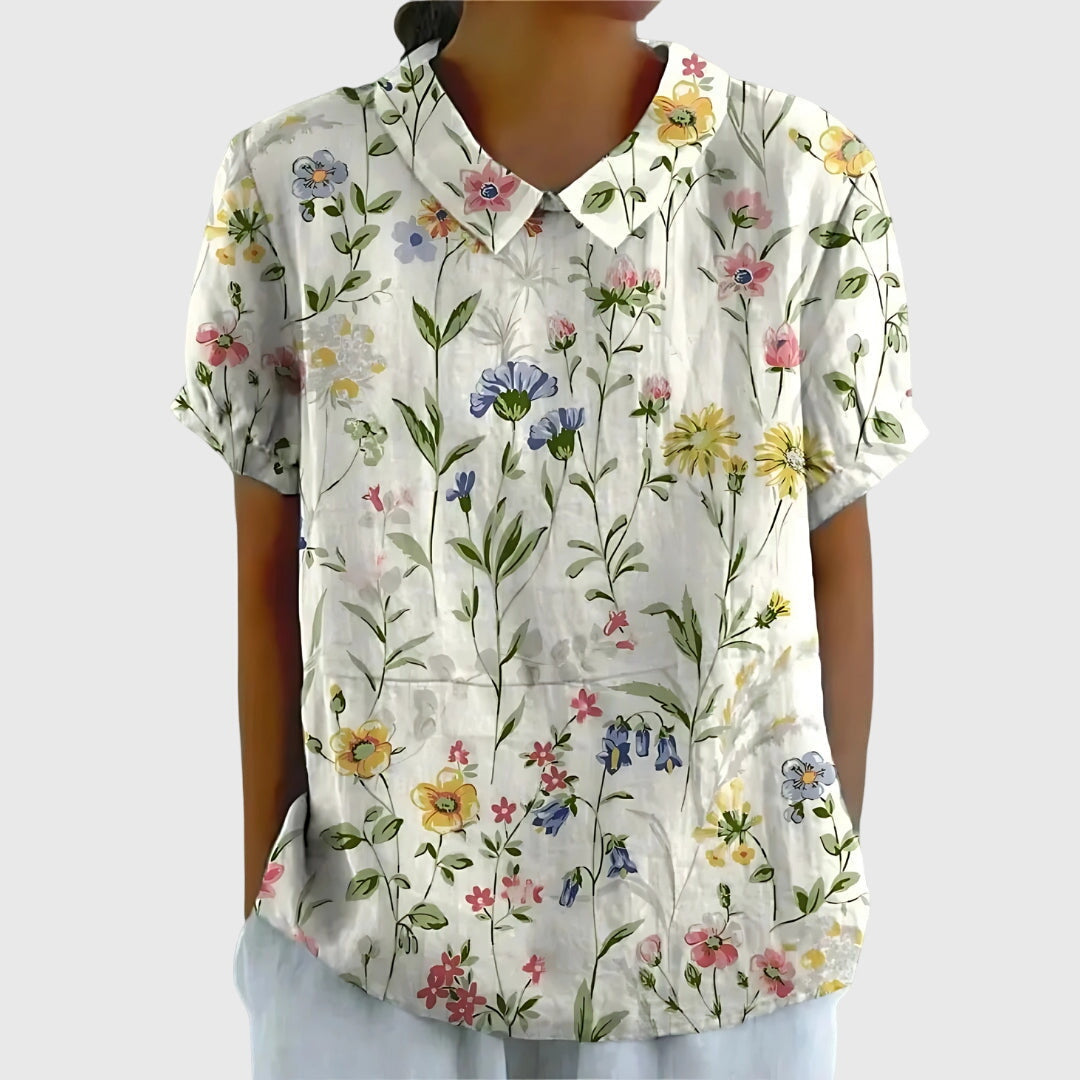 Élise | Blooming Floral Top