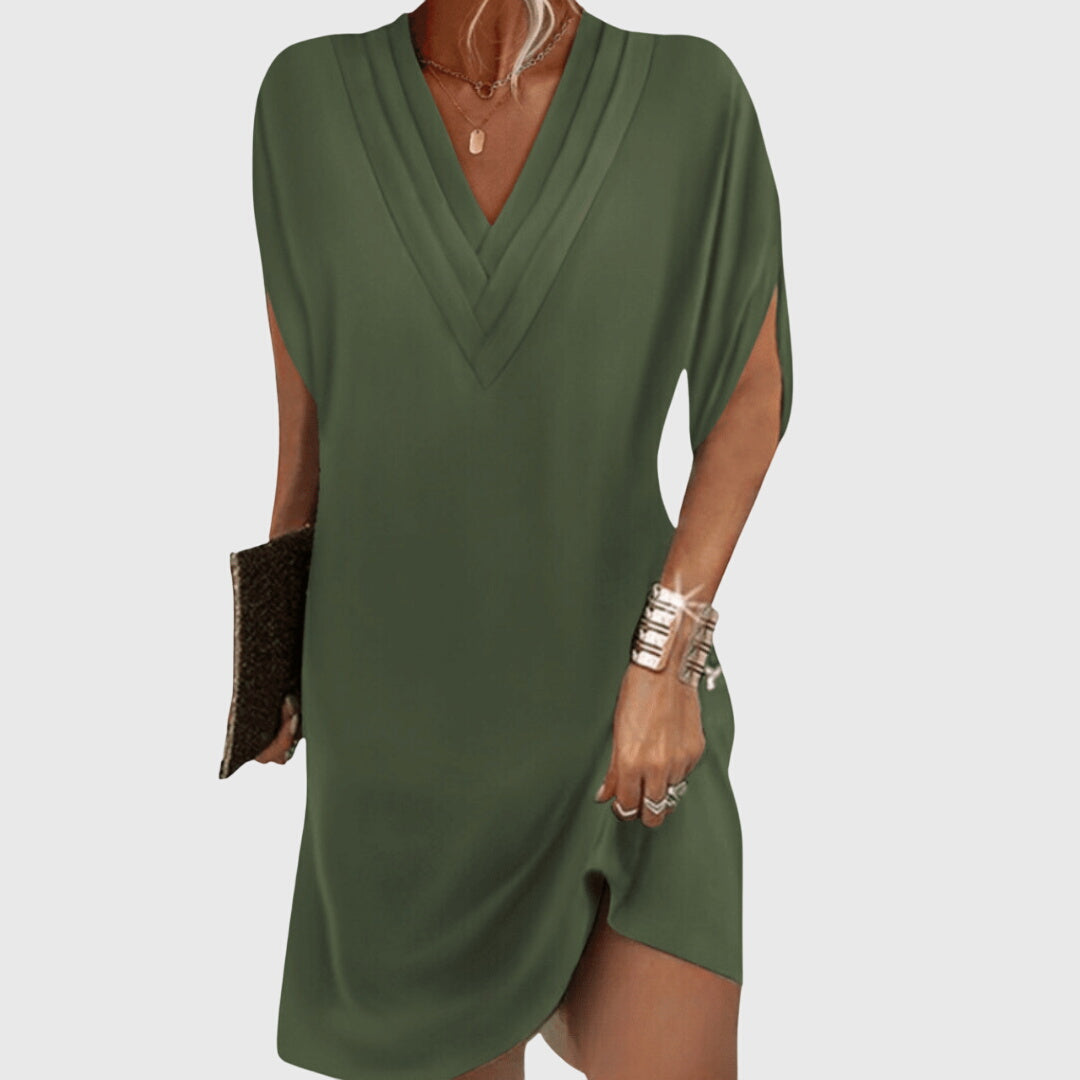 Christine | Elegant Dress Concealing the Belly