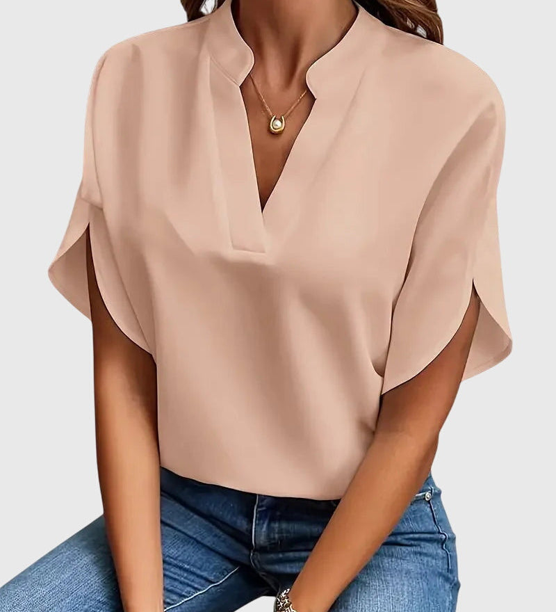 Isabelle | Luxuriously Soft V-Neck Top