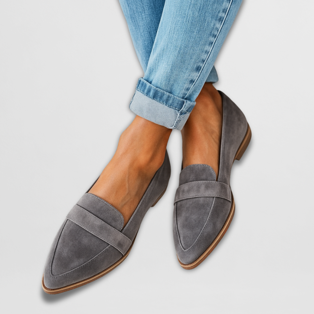 Nadia™ Suede Slip-On Loafers