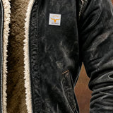 Marin | Retro-Inspired Jacket with Cozy Sherpa Lining