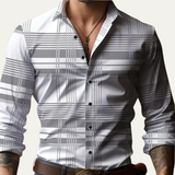 The Ashridge Men’s Classic Plaid Button-Down Casual Shirt