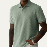 The Oakridge Hill Men’s Classic Textured Summer Polo Shirt