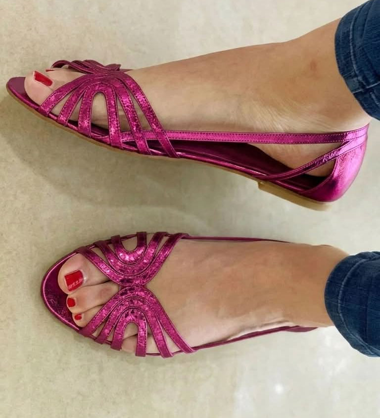 Eleonora | Golden Sandals Summer Light