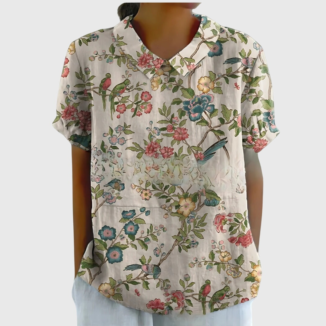 Élise | Blooming Floral Top