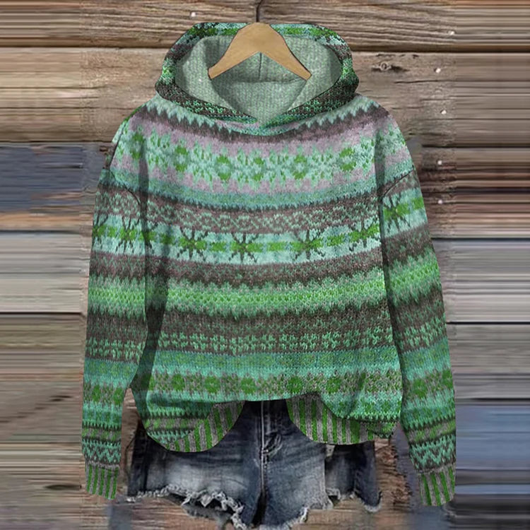 Gaby | Vintage-Inspired Ethnic Sweatshirt