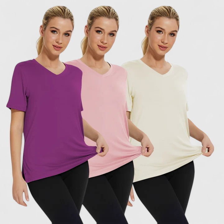 Isabelle | Set of 3 Cozy T-Shirts