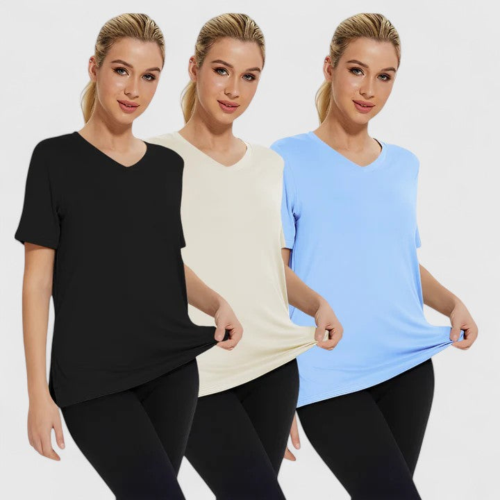 Isabelle | Set of 3 Cozy T-Shirts