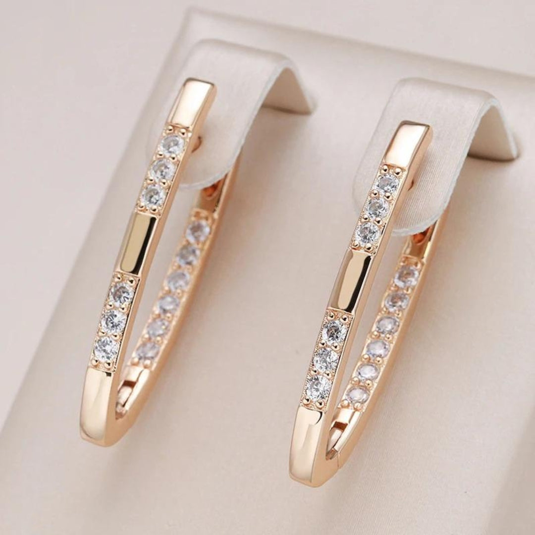 Eleganta Zirconia Earrings by Sylvia