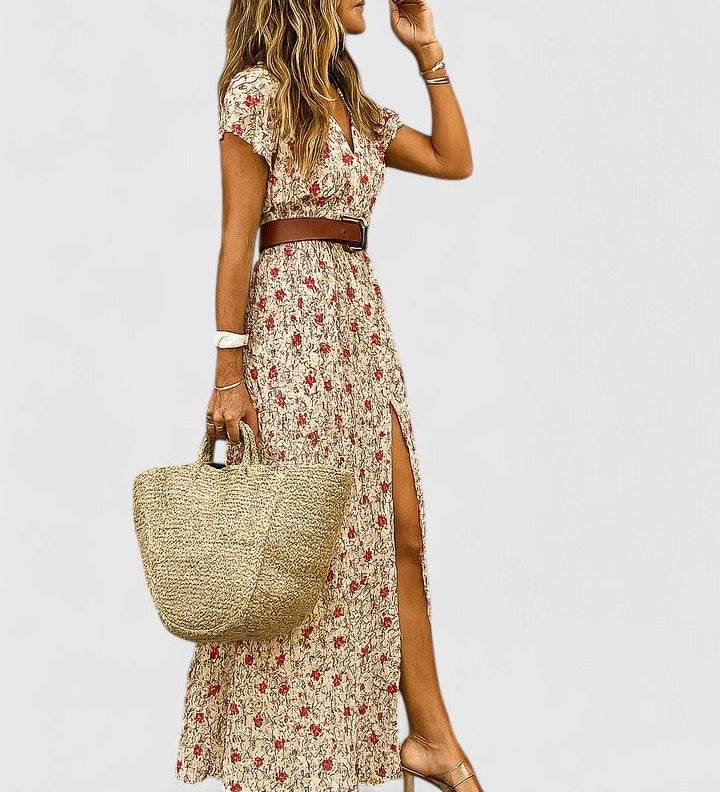Caroline | Elegant Boho Maxi Dress