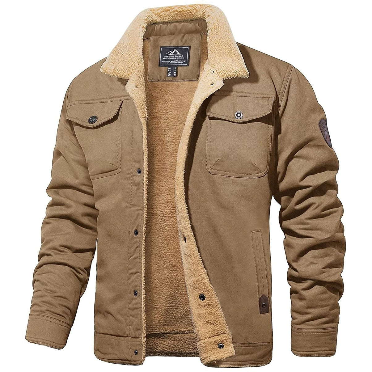 "Julien™ | Topla Pilotska Jakna" can be rewritten as "Julien™ | Cozy Pilot Jacket".