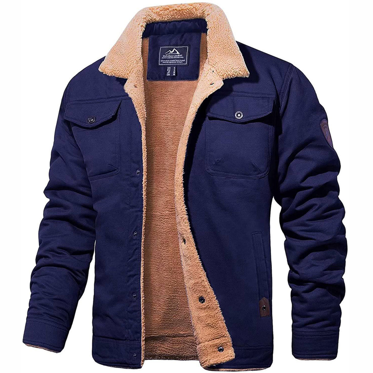 "Julien™ | Topla Pilotska Jakna" can be rewritten as "Julien™ | Cozy Pilot Jacket".