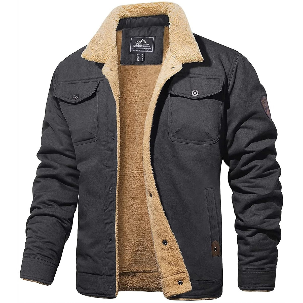 "Julien™ | Topla Pilotska Jakna" can be rewritten as "Julien™ | Cozy Pilot Jacket".