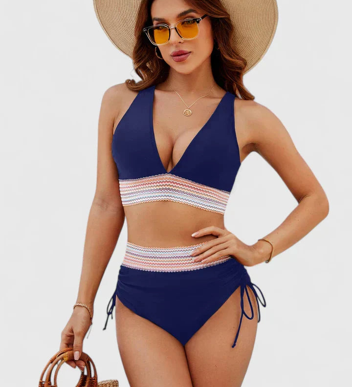 Énora | Chic High-Waisted Bikini Ensemble