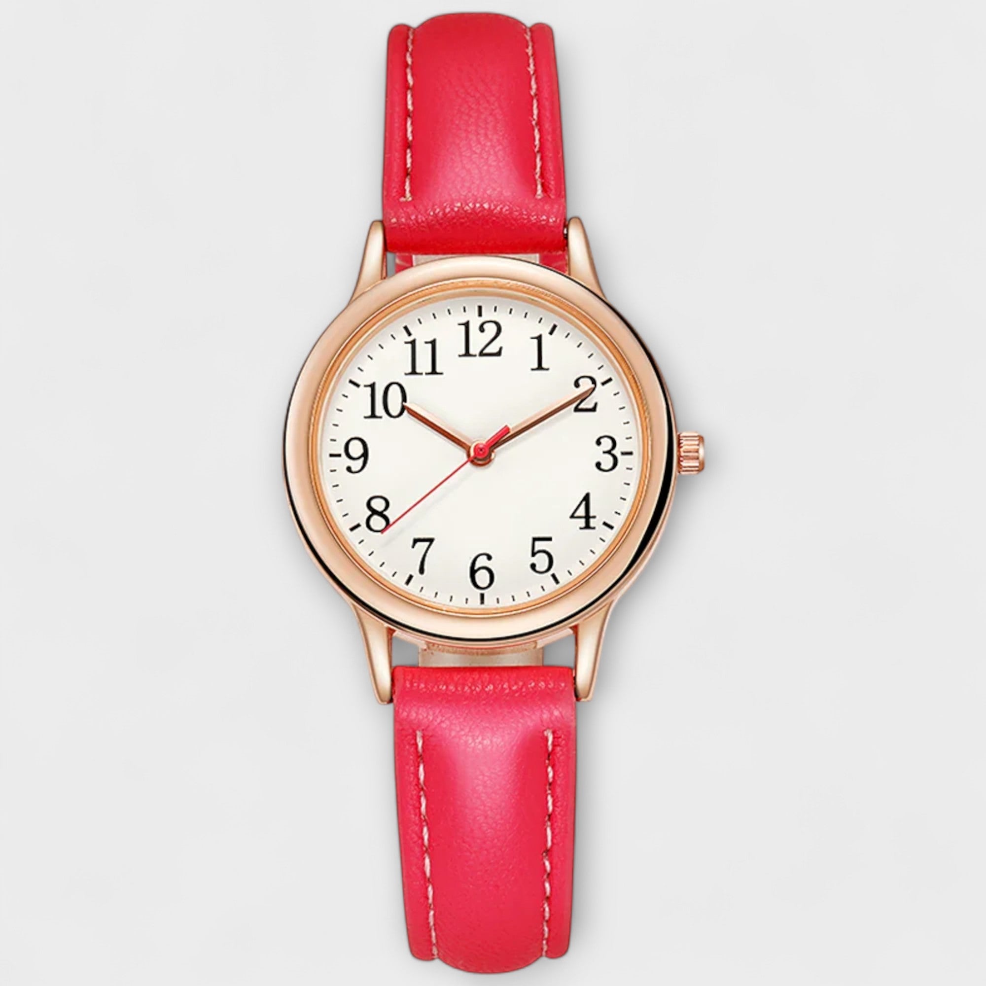 Katarina® - Timeless Watch Featuring a Green Leather Strap