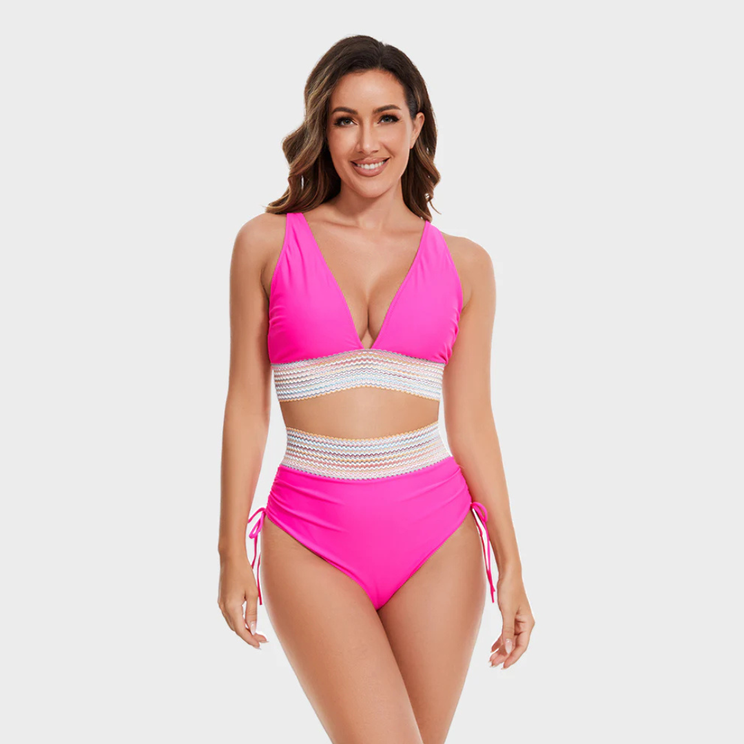Énora | Chic High-Waisted Bikini Ensemble