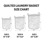Quilted laundry basket size guide: small, medium and large